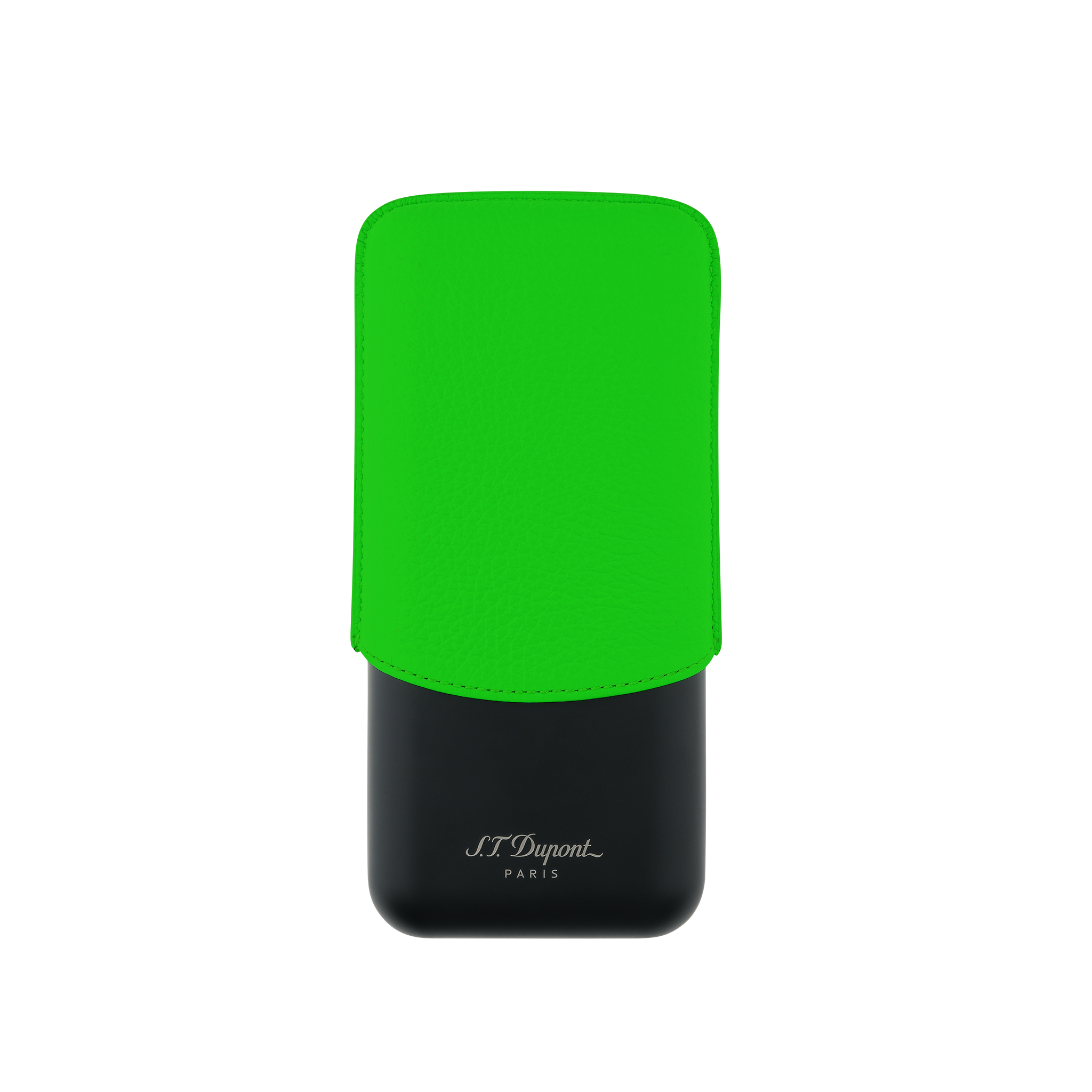 St. Dupont Cigar Case Fluo Green