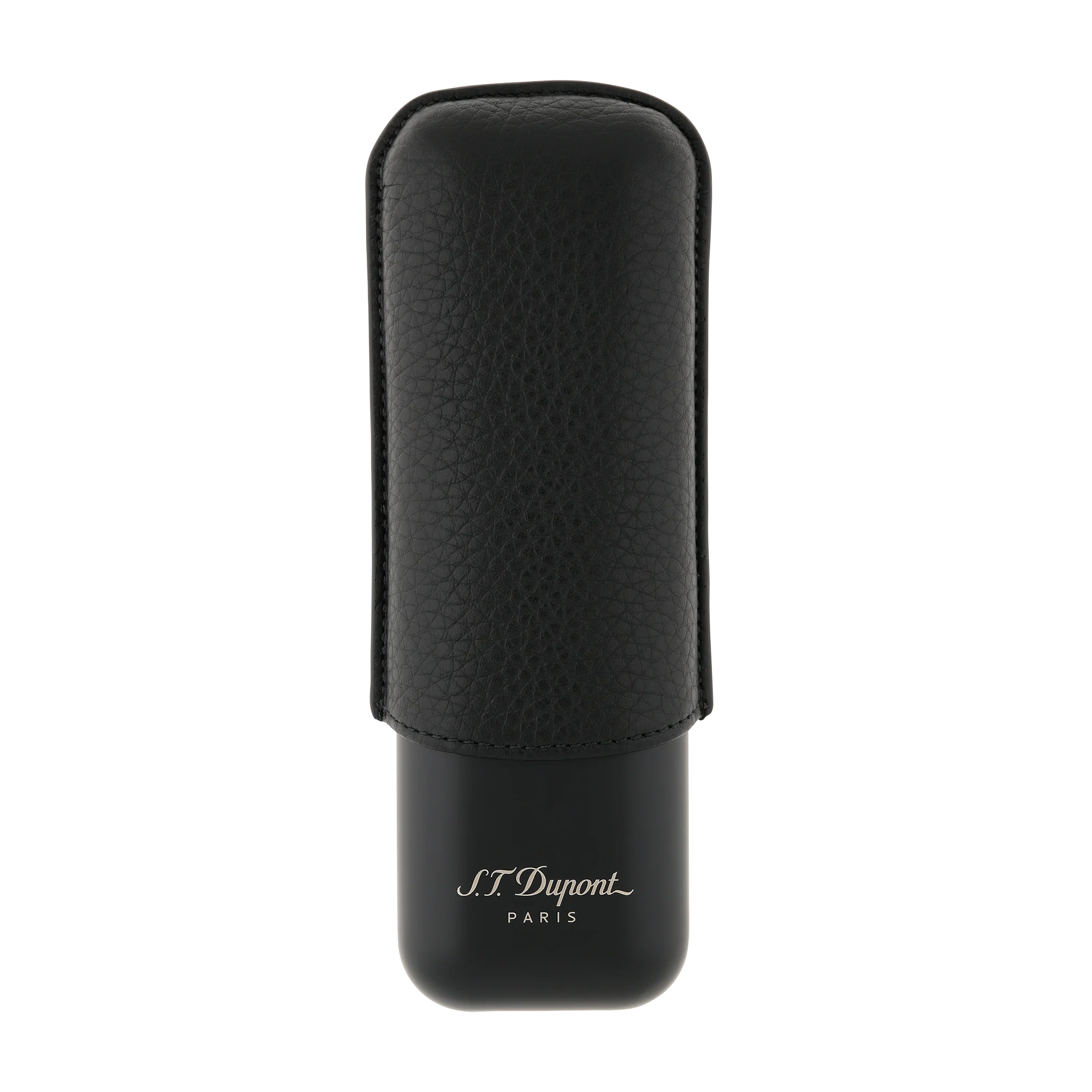 St. Dupont 2 Cigar Case Matt Black